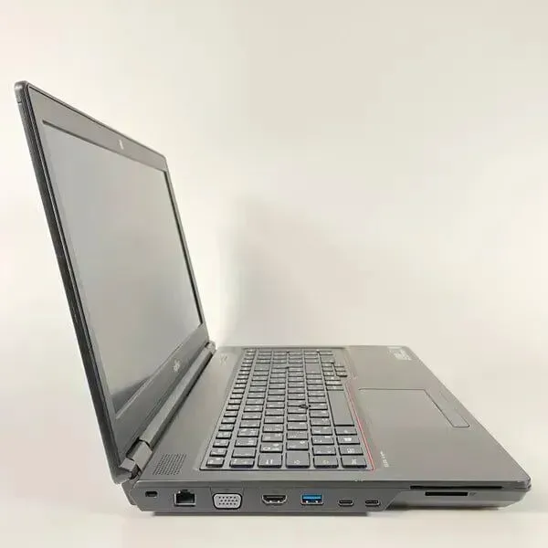 Мобільна робоча станція Б-клас Fujitsu Celsius H780 / 15.6" (1920x1080) IPS / Intel Core i7-8750H (6 (12) ядер по 2.2 - 4.1 GHz) / 16 GB DDR4 / 512 GB SSD / nVidia Quadro P600, 4 GB GDDR5, 128-bit / HDMI / WebCam б/в - зображення 5