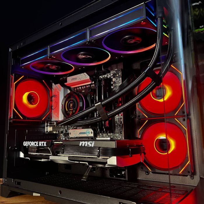 Збірка на замовлення: ігровий ПК GameMax Hype-M Black Tower / AMD Ryzen 7 7800X3D (8 (16) ядер по 4,2 - 5,0 ГГц) / 32 ГБ DDR5 / 1000 ГБ SSD M.2 / nVidia GeForce RTX 5070 Ti, 16 ГБ GDDR7, 256-bit / 750W - зображення 5