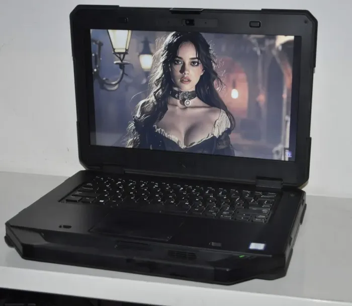 Захищений ноутбук Dell Latitude 5414 Rugged / 14" (1366x768) TN / Intel Core i5-6300U (2 (4) ядра по 2.4 - 3.0 GHz) / 12 GB DDR4 / 240 GB SSD / Intel HD Graphics 520 / WebCam / Wi-Fi / Bluetooth / Windows 11 Pro б/в - зображення 4