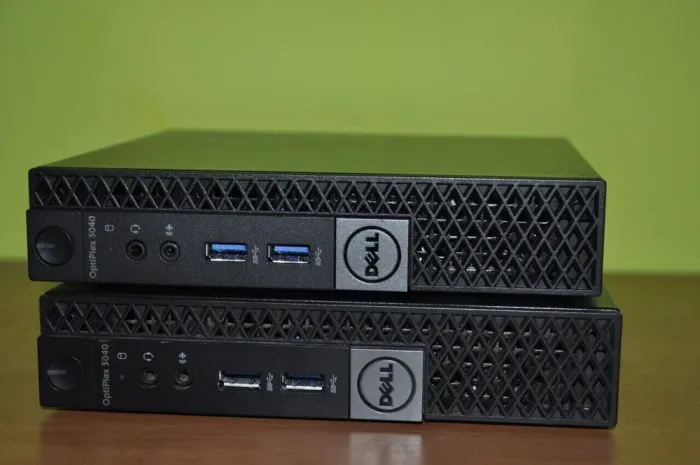 Неттоп Dell OptiPlex 3040 Micro USFF / Intel Core i5-6500T (4 ядра по 2.5 - 3.1 GHz) / 8 GB DDR3 / 1000 GB SSD / Intel HD Graphics 530 / Windows 11 Pro б/в - зображення 2