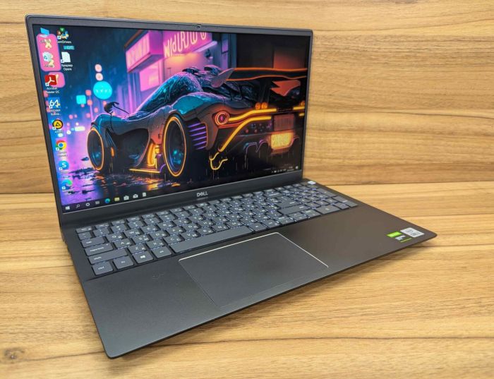 Ігровий ноутбук Dell Vostro 7500 / 15,6" (1920x1080) IPS / Intel Core i7-10750H (6 (12) ядер по 2,6 - 5,0 ГГц) / 16 ГБ DDR4 / 512 ГБ SSD / nVidia GeForce GTX 1650, 4 ГБ GDDR6, 128-біт / Веб-камера / TouchID / Windows 10 б/в - зображення 4