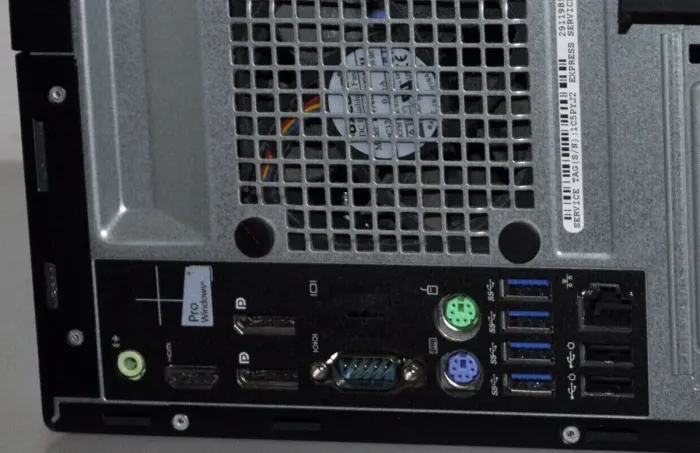 Комп'ютер Dell OptiPlex 5040 Tower / Intel Core i5-6500 (4 ядра по 3.2 - 3.6 GHz) / 16 GB DDR3 / 512 GB SSD / AMD Radeon RX 550, 4 GB GDDR5, 128-bit / DVD-ROM / Windows 11 Pro б/в - зображення 7