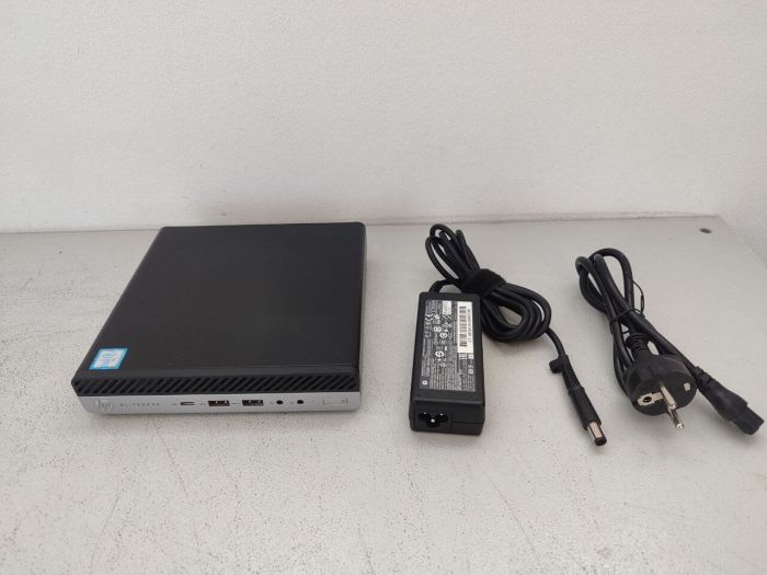 Неттоп HP EliteDesk 800 G3 USFF / Intel Core i5-6500T (4 ядер по 2.5 - 3.1 GHz) / 16 GB DDR4 / 240 GB SSD / Intel UHD Graphics 530 б/в - изображение 6