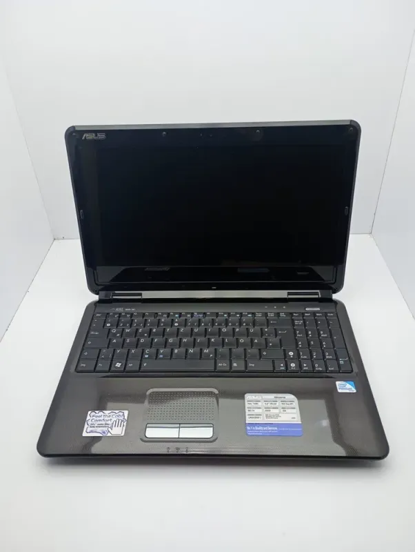 Ноутбук Asus K50 / 15.6" (1366x768) TN / Intel Pentium T4500 (2 ядра по 2.3 GHz) / 6 GB DDR3 / 500 GB HDD / nVidia GeForce GT 320M, 1 GB DDR3, 128-bit / WebCam б/в - зображення 2