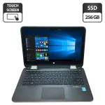 Ноутбук-трансформер Б-клас HP Pavilion x360 13-a221nd / 13.3'' (1366x768) TN Touch / Intel Core i3-5010U (2 (4) ядра по 2.1 GHz) / 4 GB DDR3 / 256 GB SSD / Intel HD Graphics 5500 / WebCam / HDMI б/в