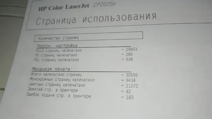 Принтер HP Color LaserJet CP2025 / Лазерний кольоровий друк / 600x600 dpi / A4 / 20 стор. хв / USB 2.0 б/в - зображення 7