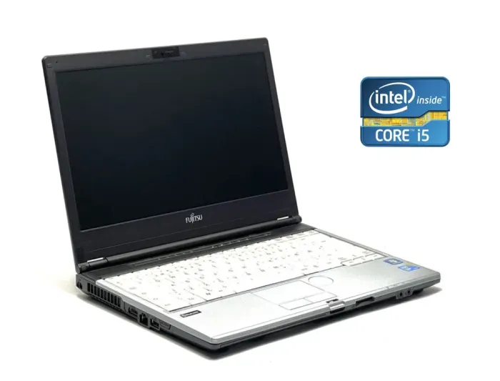 Ноутбук Б-клас Fujitsu LifeBook S760 / 13" (1366x768) TN / Intel Core i5-560M (2 (4) ядра по 2.66 - 3.2 GHz) / 6 GB DDR3 / 120 GB SSD / Intel HD Graphics / WebCam / DVD-ROM б/в - зображення 1