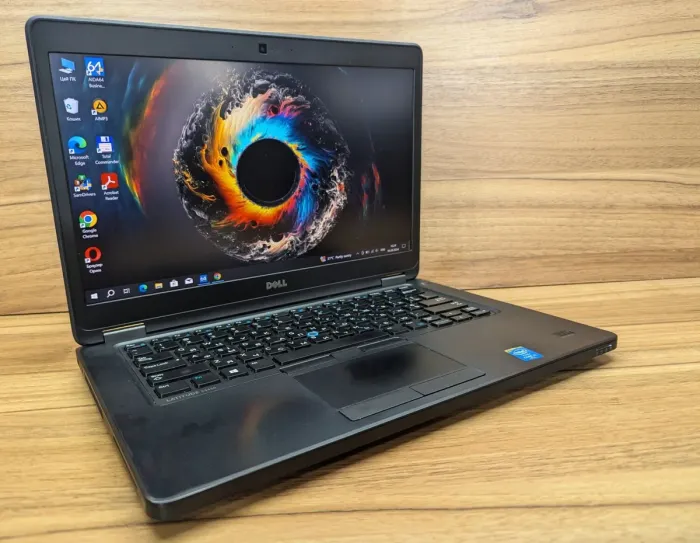 Ноутбук Dell Latitude E5450 / 14" (1920x1080) IPS / Intel Core i5-5300U (2 (4) ядра по 2.3 - 2.9 GHz) / 8 GB DDR3 / 256 GB SSD / nVidia GeForce 830M, 2 GB DDR3, 64-bit / WebCam / Fingerprint / Windows 10 б/в - зображення 4