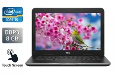 Ноутбук Б-клас Dell Latitude 3380 / 13.3" (1366x768) TN Touch / Intel Core i5-7200U (2 (4) ядра по 2.5 - 3.1 GHz) / 8 GB DDR4 / 240 GB SSD / Intel HD Graphics 520 / WebCam / Windows 10 б/в