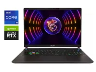 Ігровий ноутбук Б-класу MSI Vector GP68HX 12VH / 16" (1920x1200) IPS / Intel Core i9-12900HX (16 (24) ядер по 3.6 - 5.0 GHz) / 32 GB DDR5 / 1000 GB SSD NVMe / nVidia GeForce RTX 4080, 12 GB GDDR6, 192-bit / WebCam б/в