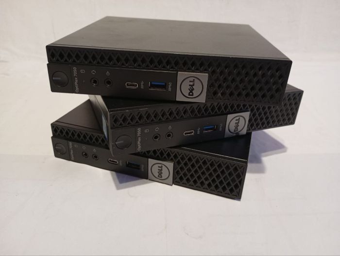 Неттоп Dell OptiPlex 7050 Micro USFF / Intel Core i3-6100T (2 (4) ядра по 3.2 GHz) / 8 GB DDR4 / 128 GB SSD / Intel HD Graphics 530 б/в - зображення 6