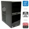 Комп'ютер Crown SM601 Black Tower / Intel Core i7-4790S (4 (8) ядра по 3.2 - 4.0 GHz) / 16 GB DDR3 / 256 GB SSD + 500 GB HDD / AMD Radeon RX 570, 4 GB GDDR5, 256-bit / 450W б/в
