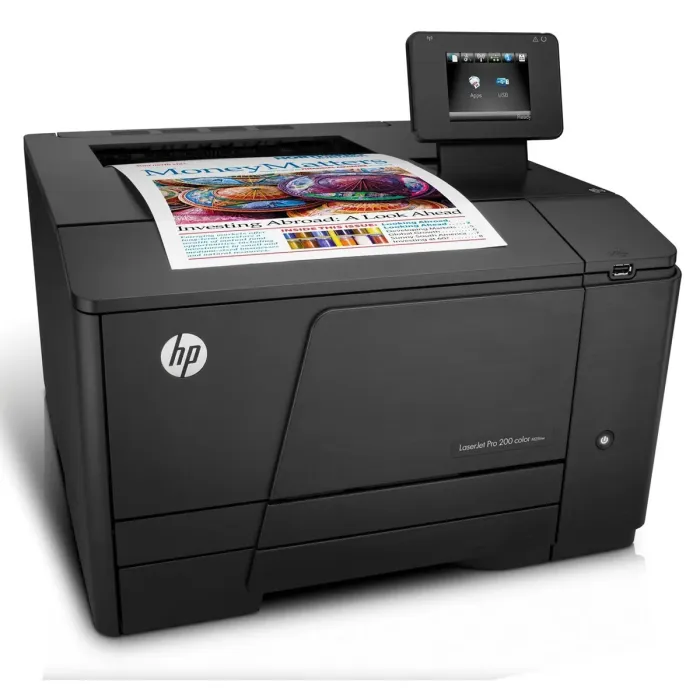 Принтер HP Color LaserJet Pro 200 M251nw / Лазерний кольоровий друк / 600x600 dpi / A4 / 14 стор/хв / USB 2.0, Ethernet, Wi-Fi б/в - зображення 1