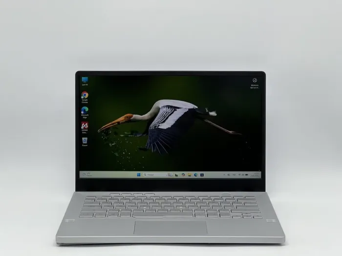 Ігровий ноутбук Б-класу Asus ROG Zephyrus G14 GA401QM / 14" (1920x1080) IPS / AMD Ryzen 7 5800HS (8 (16) ядер по 2,8 - 4,4 ГГц) / 16 ГБ DDR4 / 960 ГБ SSD / nVidia GeForce RTX 3060, 6 ГБ GDDR6, 192-біт б/в - зображення 2