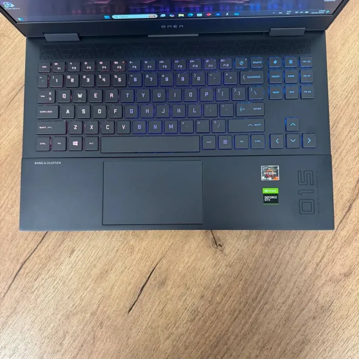 Ігровий ноутбук HP Omen 15-en0023dx / 15.6" (1920x1080) IPS / AMD Ryzen 7 4800H (8 (16) ядер по 2.9 - 4.2 GHz) / 16 GB DDR4 / 1000 GB SSD / nVidia GeForce GTX 1660 Ti, 6 GB GDDR6, 192-bit / WebCam б/в - зображення 7