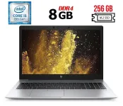 Ноутбук Б-клас HP EliteBook 840 G6 / 14" (1920x1080) IPS / Intel Core i5-8365U (4 (8) ядра по 1.6 - 4.1 GHz) / 8 GB DDR4 / 256 GB SSD M.2 / Intel UHD Graphics 620 / Fingerprint б/в