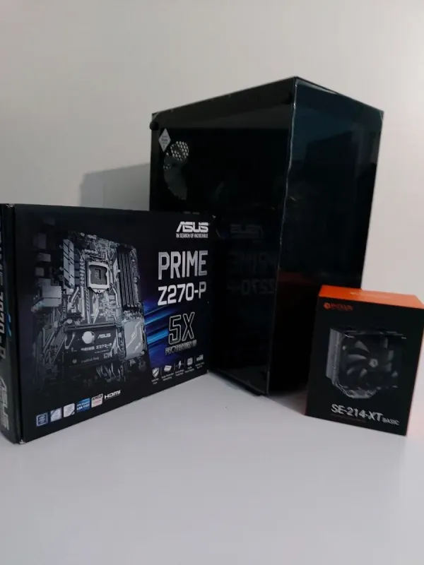 Ігровий ПК AeroCool Pivot Tower / Intel Core i7-7700 (4 ядра по 3,6 - 4,2 ГГц) / 32 ГБ DDR4 / 512 ГБ SSD M.2 + 500 ГБ HDD / nVidia GeForce GTX 1660 Ti, 6 ГБ GDDR6, 192-біт / 500 Вт б/в - зображення 7
