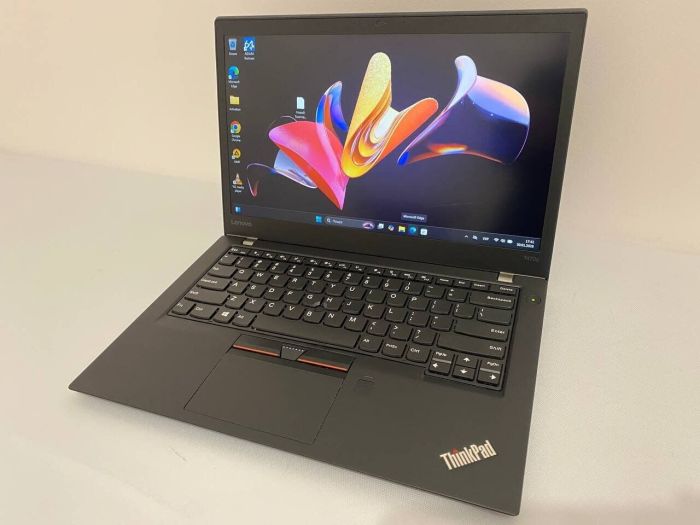 Ультрабук Б-клас Lenovo ThinkPad T470s / 14" (1920x1080) IPS / Intel Core i5-7200U (2 (4) ядра 2.5 - 3.1 GHz) / 8 GB DDR4 / 256 GB SSD / Intel HD Graphics 620 / WebCam / HDMI б/в - зображення 2
