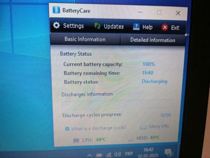 Ультрабук Б-клас Lenovo Thinkpad T450 / 14" (1366x768) TN / Intel Core i5-5200U (2 (4) ядра по 2.2 - 2.7 GHz) / 8 GB DDR3 / 240 GB SSD / Intel HD Graphics 5500 / WebCam б/в - зображення 10
