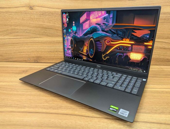 Ігровий ноутбук Dell Vostro 7500 / 15,6" (1920x1080) IPS / Intel Core i7-10750H (6 (12) ядер по 2,6 - 5,0 ГГц) / 16 ГБ DDR4 / 512 ГБ SSD / nVidia GeForce GTX 1650, 4 ГБ GDDR6, 128-біт / Веб-камера / TouchID / Windows 10 б/в - зображення 5