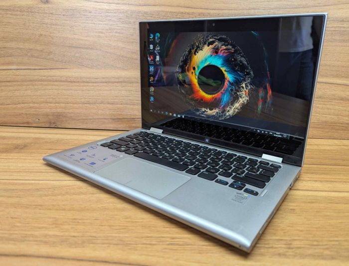 Нетбук-трансформер Dell Inspiron 11-3147 / 11.6" (1366x768) TN Touch / Intel Pentium N3530 (4 ядра по 2.16 - 2.58 GHz) / 8 GB DDR3 / 240 GB SSD / Intel HD Graphics / WebCam / Windows 10 б/в - зображення 5