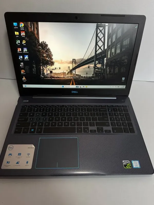 Ігровий ноутбук Б-клас Dell G3 3579 / 15.6" (1920x1080) IPS / Intel Core i7-8750H (6 (12) ядер по 2.2 - 4.1 GHz) / 16 GB DDR4 / 128 GB SSD M.2 + 1000 GB HDD / nVidia GeForce GTX 1050 Ti, 4 GB GDDR5, 128-bit / WebCam б/в - зображення 2