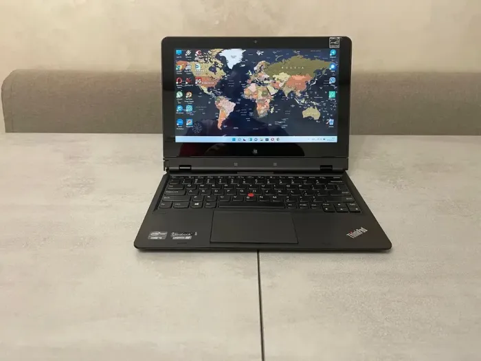 Нетбук-трансформер Lenovo ThinkPad Helix 36984SU / 11.6" (1920x1080) IPS Touch / Intel Core i7-3667U (2 (4) ядра по 2.0 - 3.2 GHz) / 8 GB DDR3 / 256 GB SSD / Intel HD Graphics 4000 / WebCam / miniDP / Дві АКБ б/в - зображення 2