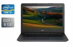 Ноутбук Б-клас Dell Latitude 3450 / 14" (1366x768) TN / Intel Core i5-5200U (2 (4) ядра по 2.2 - 2.7 GHz) / 8 GB DDR3 / 240 GB SSD / Intel HD Graphics 5500 / WebCam / HDMI / Windows 10 б/в