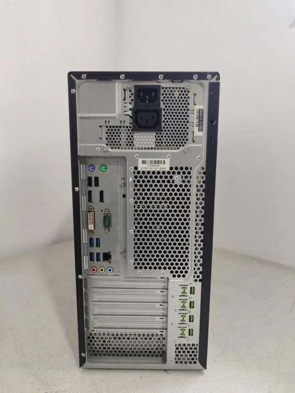 Комплект ПК:  комп'ютер Fujitsu Esprimo P756 E90+ Tower / Intel Core i3-6100 (2 (4) ядра по 3.7 GHz) / 8 GB DDR4 / 128 GB SSD + 500 GB HDD / Intel HD Graphics 530 + Монітор Б-клас 22" (1680x1050) TN  б/в - зображення 5