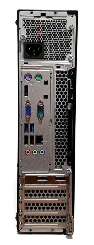 Ігровий ПК Lenovo ThinkCentre M700 SFF / Intel Core i3-6100 (2 (4) ядра по 3.7 GHz) / 32 GB DDR4 / 256 GB SSD / AMD Radeon R7 250, 2 GB GDDR3, 128-bit / Win 10 Home б/в - зображення 3