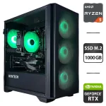 Збірка на замовлення: ігровий ПК Montech Air 100 ARGB Tower / AMD Ryzen 5 5500 (6 (12) ядер по 3,6 - 4,2 ГГц) / 16 ГБ DDR4 / 1000 ГБ SSD M.2 / nVidia GeForce RTX 3060 Ti, 8 ГБ GDDR6, 256-bit / 650 Вт б/в