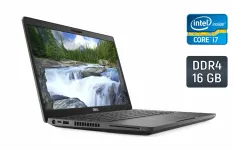 Ультрабук Dell Latitude 5401 / 14" (1920x1080) IPS / Intel Core i7-9850H (6 (12) ядер по 2.6 - 4.6 GHz) / 16 GB DDR4 / 256 GB SSD / Intel UHD Graphics 630 / WebCam / SIM / HDMI б/в