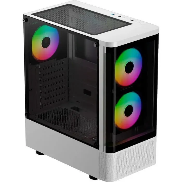 Ігровий ПК Ice Talos E3 CG WH Tower / AMD Ryzen 5 8400F (6 (12) ядер по 4,2 - 4,7 ГГц) / 16 ГБ DDR5 / 1000 ГБ SSD / nVidia GeForce RTX 5060, 8 ГБ GDDR7, 128-біт - зображення 3