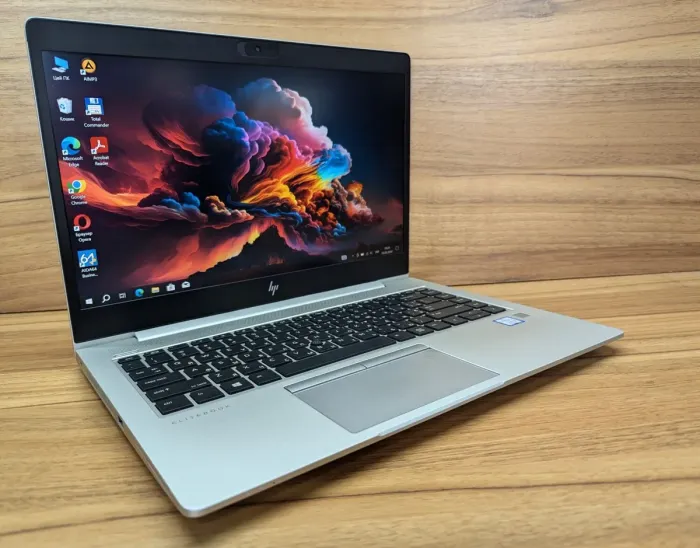 Ультрабук HP EliteBook 840 G6 / 14" (1920x1080) IPS / Intel Core i5-8265U (4 (8) ядра по 1.6 - 3.9 GHz) / 16 GB DDR4 / 512 GB SSD / Intel UHD Graphics 620 / WebCam / TouchID / Windows 10 б/в - зображення 4