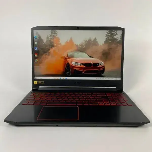 Ігровий ноутбук Б-клас Acer Nitro 5 AN515-57 / 15.6" (1920x1080) IPS / Intel Core i5-11400H (6 (12) ядер по 2.7 - 4.5 GHz) / 16 GB DDR4 / 512 GB SSD / nVidia GeForce RTX 3050 Ti, 4 GB GDDR6, 128-bit / WebCam / HDMI б/в - зображення 2