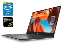 Ігровий ультрабук Б-клас Dell XPS 7590 / 15.6" (3840x2160) IPS Touch / Intel Core i7-9750H (6 (12) ядер по 2.6 - 4.5 GHz) / 16 GB DDR4 / 512 GB SSD / nVidia GeForce GTX 1650, 4 GB GDDR5, 128-bit / WebCam б/в
