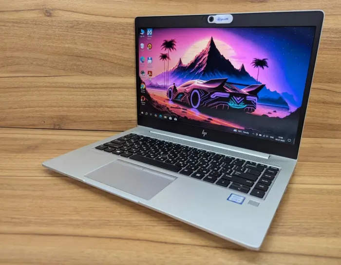 Ультрабук HP EliteBook 840 G6 / 14" (1920x1080) IPS / Intel Core i5-8265U (4 (8) ядра по 1.6 - 3.9 GHz) / 16 GB DDR4 / 512 GB SSD / Intel UHD Graphics 620 / TouchID / HDMI / Windows 10 б/в - зображення 3