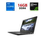 Ноутбук Dell Latitude 5591 / 15.6" (1920x1080) IPS / Intel Core i7-8850H (6 (12) ядер по 2.6 - 4.3 GHz) / 16 GB DDR4 / 256 GB SSD / nVidia GeForce MX130, 2GB DDR5, 64-bit / WebCam б/в