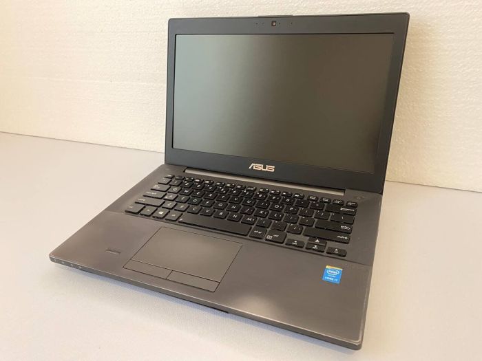 Ноутбук Б-клас Asus ASUSPRO B451J / 14" (1920x1080) TN / Intel Core i7-4710MQ (4 (8) ядра по 2.5 - 3.5 GHz) / 12 GB DDR3 / 120 GB SSD / Intel HD Graphics 4600 / WebCam / DVD-ROM б/в - зображення 3