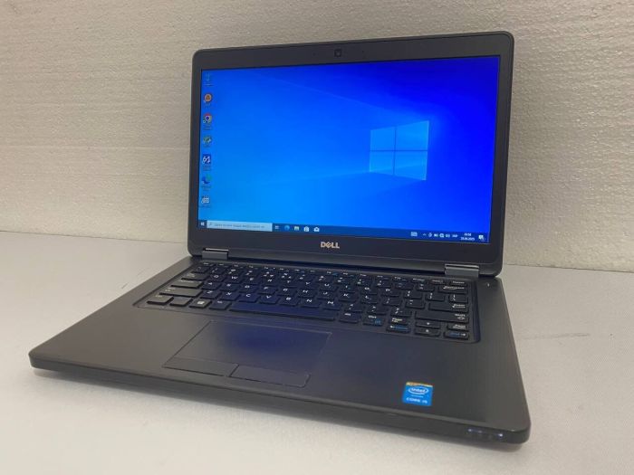 Ноутбук Б-клас Dell Latitude E5450 / 14" (1366x768) TN / Intel Core i5-5200U (2 (4) ядра по 2.2 - 2.7 GHz) / 8 GB DDR3 / 128 GB SSD / Intel HD Graphics 5500 / WebCam / HDMI б/в - зображення 2