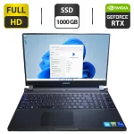 Ігровий ноутбук Gigabyte Aorus 5 / 15.6" (1920x1080) IPS / Intel Core i7-12800H (14 (20) ядер по 3.7 - 4.8 GHz) / 32 GB DDR4 / 1000 GB SSD / nVidia GeForce RTX 3070, 8 GB GDDR6, 256-bit / WebCam б/в