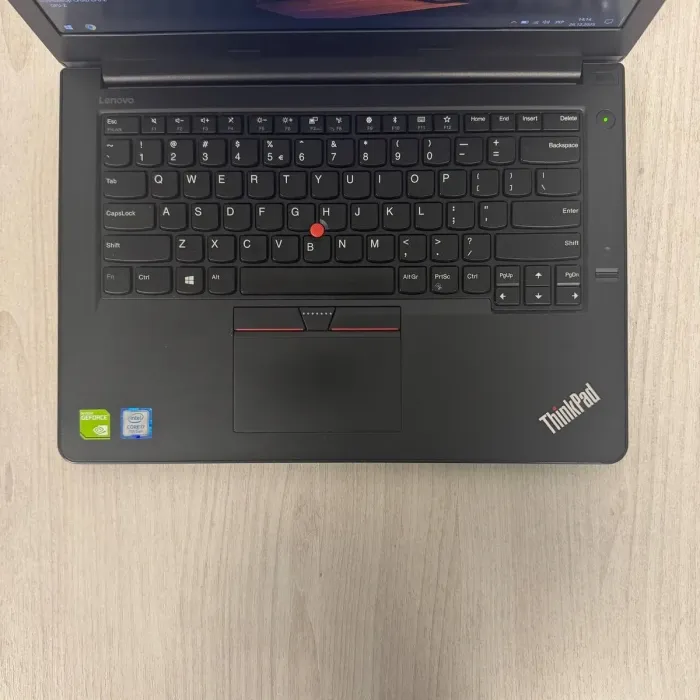 Ноутбук Lenovo ThinkPad E470 / 14" (1920×1080) IPS / Intel Core i7-7500U (2 (4) ядра по 2.7 - 3.5 GHz) / 8 GB DDR4 / 128 GB SSD / nVidia GeForce 940MX, 2 GB GDDR5, 64-bit / WebCam б/в - зображення 4
