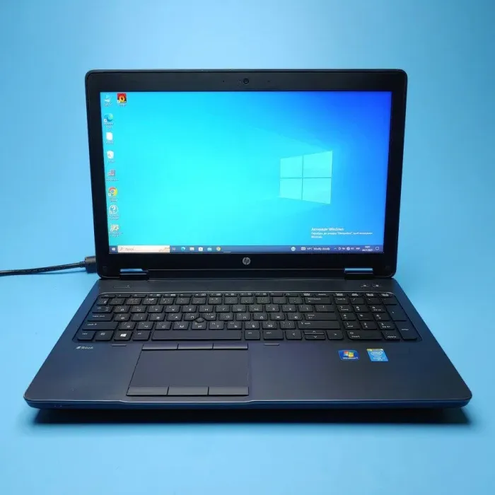 Мобільна робоча станція HP ZBook 15 G2 / 15.6" (1920x1080) TN / Intel Core i7-4810MQ (4 (8) ядра по 2.8 - 3.8 GHz) / 8 GB DDR3 / 512 GB SSD / nVidia Quadro K610M, 1 GB GDDR5, 64-bit / DVD-RW / Win 10 Pro б/в - зображення 2