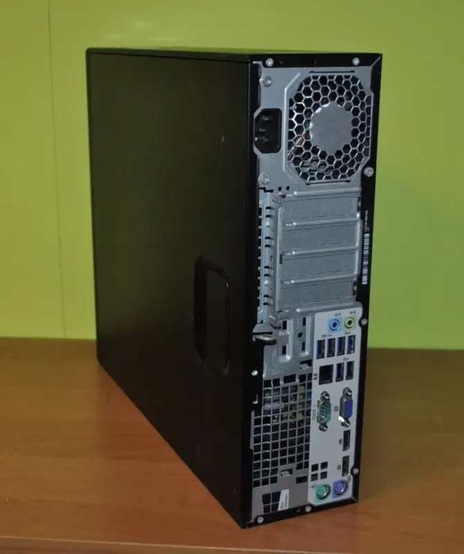 Комп'ютер Б-клас HP EliteDesk 800 G2 SFF / Intel Core i5-6500 (4 ядра по 3.2 - 3.6 GHz) / 8 GB DDR4 / 1000 GB SSD / Intel HD Graphics 530 / DVD-ROM / Windows 11 Pro б/в - зображення 7