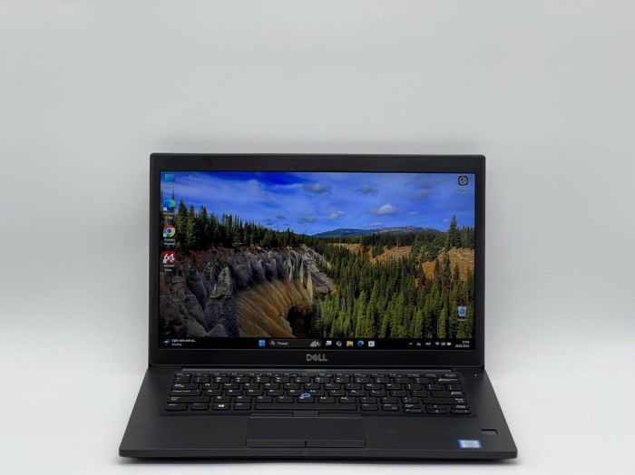 Ультрабук Dell Latitude 7490 / 14" (1920x1080) IPS / Intel Core i5-8350U (4 (8) ядра по 1.7 - 3.6 GHz) / 8 GB DDR4 / 120 GB SSD / Intel UHD Graphics 620 / NoWebCam б/в - зображення 2