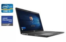 Ноутбук Dell Precision 3540 / 15.6" (1920x1080) IPS / Intel Core i5-8365U (4 (8) ядра по 1.6 - 4.1 GHz) / 16 GB DDR4 / 512 GB SSD / AMD Radeon Pro WX 2100, 2 GB GDDR5, 64-bit / WebCam / HDMI б/в