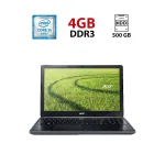 Ноутбук Acer E1-570G / 15.6" (1366x768) TN / Intel Core i3-3217U (2 (4) ядра по 1.8 GHz) / 4 GB DDR3 / 500 GB HDD / Intel HD Graphics 4000 / WebCam б/в