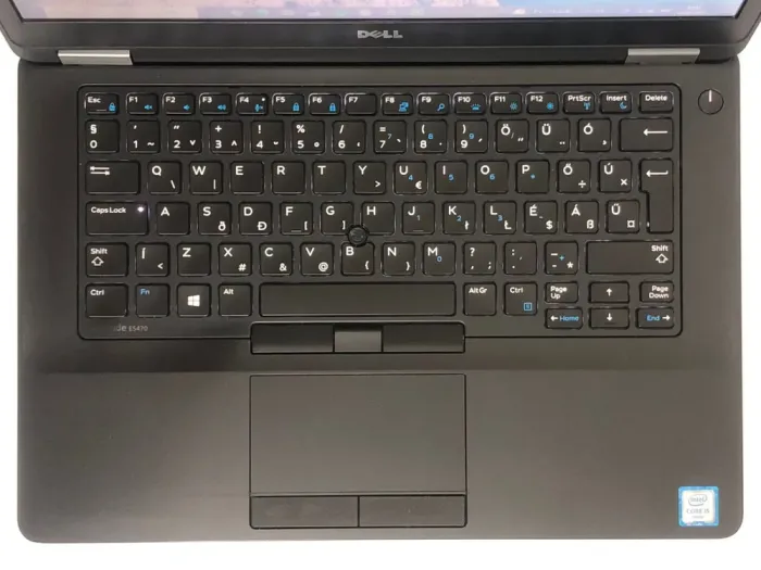 Ультрабук Б-клас Dell Latitude E5470 / 14" (1366x768) TN / Intel Core i5-6300U (2 (4) ядра по 2.4 - 3.0 GHz) / 8 GB DDR4 / 128 GB SSD / Intel HD Graphics 530 / WebCam / Win 10 Pro б/в - зображення 8