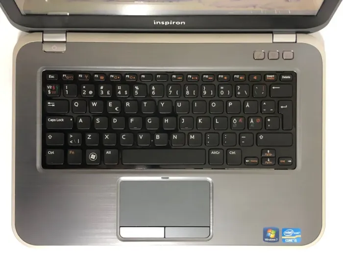 Ноутбук Б-клас Dell Inspiron 14z 5423 / 14" (1366x768) TN / Intel Core i5-3317U (2 (4) ядер по 1.7 - 2.6 GHz) / 6 GB DDR3 / 128 GB SSD / AMD Radeon HD 7570M, 1 GB GDDR5, 64-bit / WebCam / DVD-ROM б/в - зображення 8