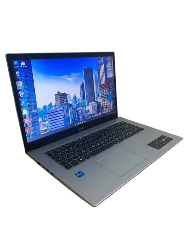 Ноутбук Acer Aspire 3 A317-53-31NG / 17.3" (1600x900) TN / Intel Core i3-1115G4 (2 (4) ядра по 3.0 - 4.1 GHz) / 8 GB DDR4 / 256 GB SSD M.2 / Intel UHD Graphics / WebCam / Win 11 Home б/в - зображення 3